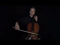 J.B. Breval Sonata C Major Mov.1 Suzuki Cello Book 4 in SLOW TEMPO | How to Play Cello