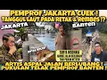 PEMPROF JAKARTA CUEK ! TANGGUL LAUT RETAK \u0026 REMBES ? ARTIS ASPAL JLN BERLUBANG-PEJABAT BANTEN CUEK