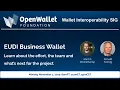 20251103 WISIG EUDI Business Wallet with Martin Westerkamp Ronald