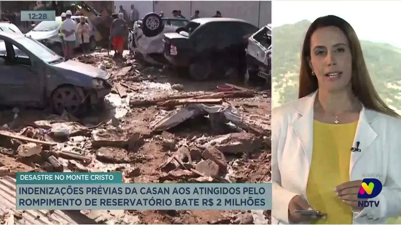 Monte Cristo: indenizações da Casan aos atingidos pelo rompimento de reservatório bate R$ 2 milhões