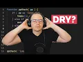Every programmer should follow this principle - DRY coding technique