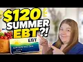 120 Summer EBT Boost Who Qualifies WHEN It Arrives