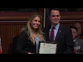 Sen Carlucci Honors Cpl Megan Leavey Sgt Rex into the NYS Veterans Hall of Fame