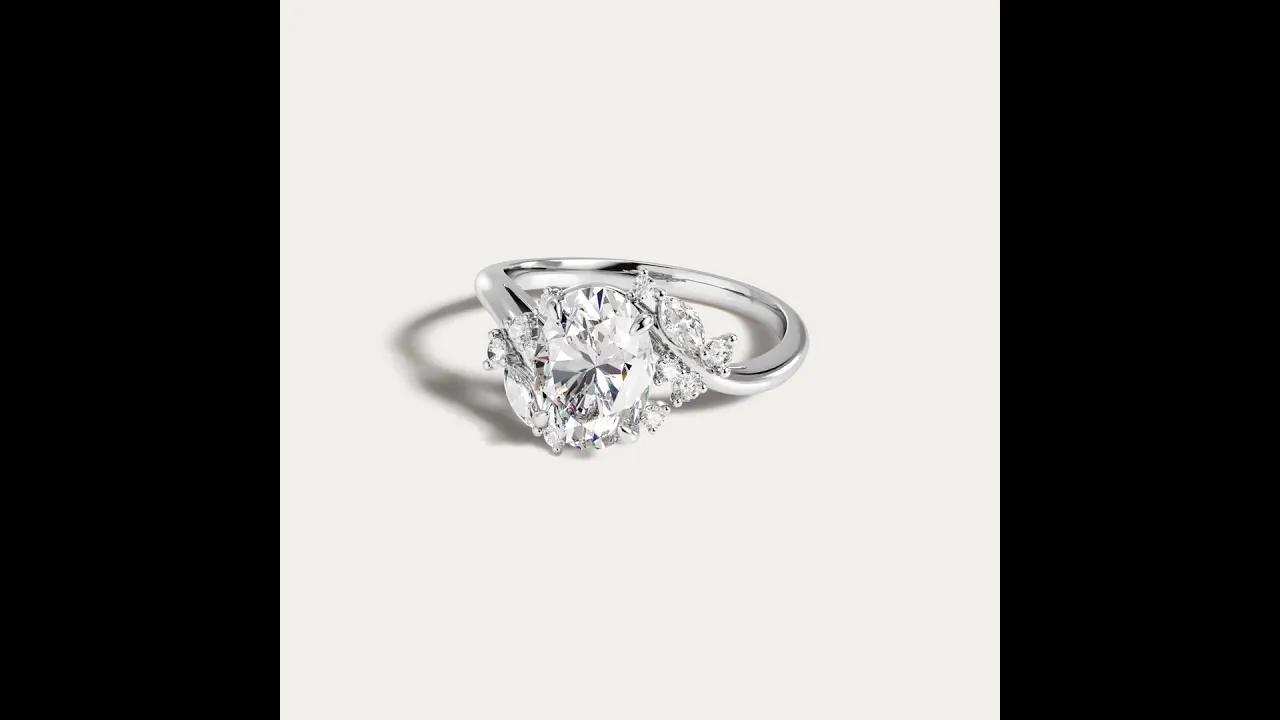 Yvette丨Multi-Stone Nature Inspired Engagement Ring