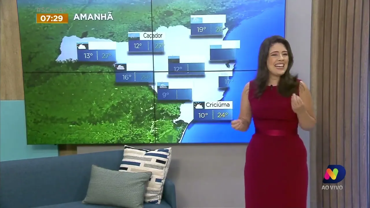 Confira a previsão do tempo para esta quinta-feira em SC