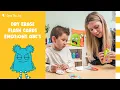 Dry Erase Flash Cards Emotions ABC s - ABCEMO
