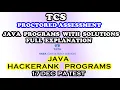 TCS 17 DEC JAVA PROGRAM PROCTORED ASSESSMENT WITH SOLUTION EXPLAIN 2020 XPLORE TCS OPA TCS DPA