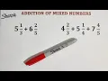 Addition of Mixed Numbers - Civil Service Exam LET Reviewer