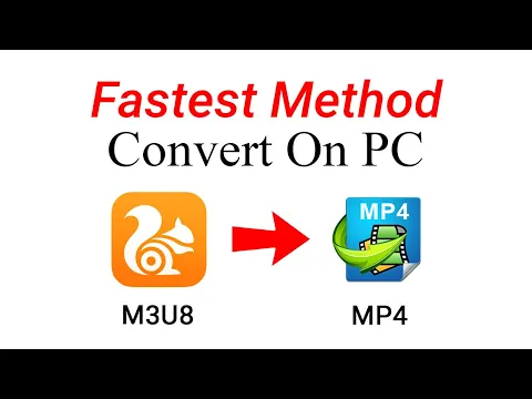 Download MP3 M3U8 to MP4 - Convert On PC (EASIEST METHOD)
