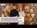Full Perfomance Amanda Manopo \u0026 Arya Saloka Di Red Carpet Asian Academy Creative Awards 2021