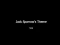 Pirates of the Caribbean Jack Sparrow beginning