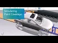 Paint Coverage Simulation Demonstration