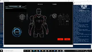 J A R V I S with UI all made in Python Interactive voice assistant