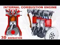 Download Lagu How car engine works? / 4 stroke internal combustion engine (3D animation)