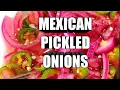 Mexican Pickled Red Onions Perfect for Fish Tacos