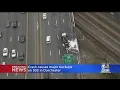Crash causes major backups On I-93