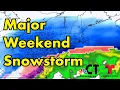 Major snowstorm for Connecticut this weekend