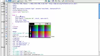 Styling Tables with CSS