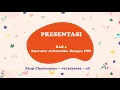 Tugas Pemrograman WEB Operator Aritmatika PHP