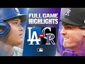 DODGERS vs ROCKIES Full Game Highlights August 18 2026 MLB Season