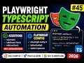 45 playwright config ts Explained TypeScript Automation Playwright TypeScript 2026