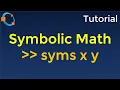 Octave Tutorial Solve Algebraic Equations using Symbolic Math in GNU Octave and Matlab