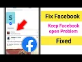 Video/Reels uploaden oplossen Probleem met Facebook open houden || Opgelost