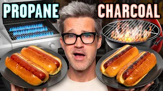Propane vs Charcoal Grill Taste Test