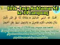 Lirik - Lagu Qosidah Muktamar NU ke 34 Lampung