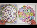 Secret Garden FINISHED Coloring Pages Flip Through COMPLETED Secret Garden by johannabasford