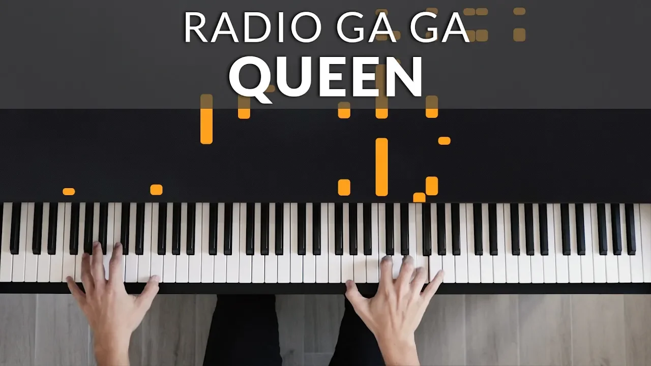 Radio Ga Ga - Queen | Tutorial of my Piano Cover