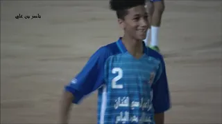 هدف عميد الصالحية الثالث في الكواسر عبدالله الخميس 