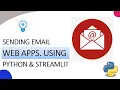Email Sending Web Application Using Python Streamlit l KNOWLEDGE DOCTOR l Mishu Dhar