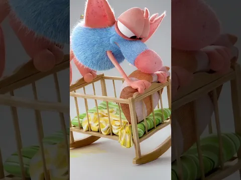 Rattic O Berço Crianças Vídeo #Cartoon #Shorts #TheCrib #Episódio #Engraçado
