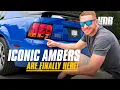1999-2004 New Edge Mustang LMR Amber Tail Lights - Overview