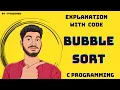 Bubble Sort in c programming hindi