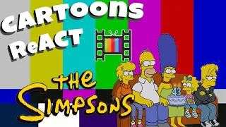 first time watching the simpsons season 37 episode 11 cartoons react