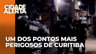 Entramos com os policias da RONE em vila considerada um dos pontos mais perigosos de Curitiba