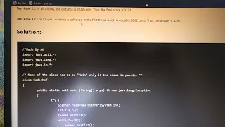 Discus Solution March Long Challenge Codechef Java
