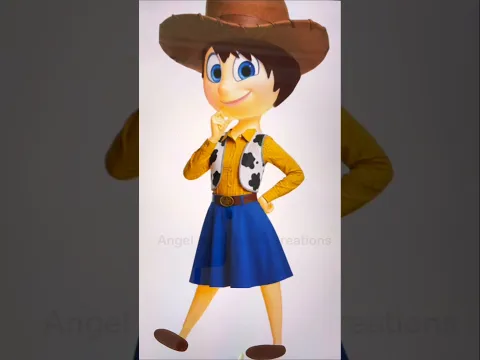 Joy + Woody😱 #toystory #shorts #digitalart
