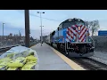 The Complete Metra Evening Rush Hour On The Alternate Schedule At Western Ave On February 14 2024