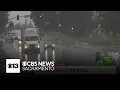 Rain showers drench Stockton as storm moves through Northern California