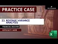 Practice Case 23 Revenue Variance Analysis