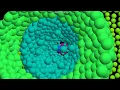 3D particle simulation Game Of Life