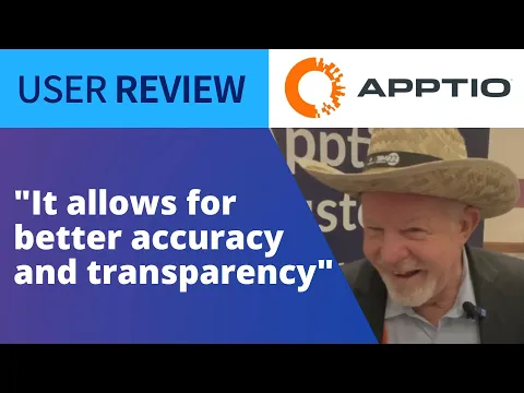 Thumbnail for Apptio Review: It's all this Business Management Director uses