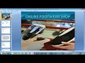 PPT - Online Footwear Shop Python Django Project PPT