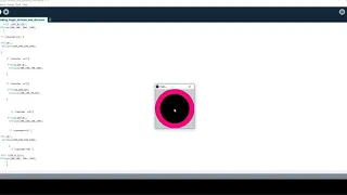 Increasing and decreasing circle in Processing - Part 5