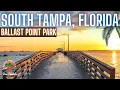 Hanging Out at Ballast Point Park in South Tampa Florida