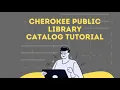 Catalog Introduction