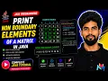 Non Boundary Elements of a Matrix In Java Explained Step-by-Step Master Arrays in Java
